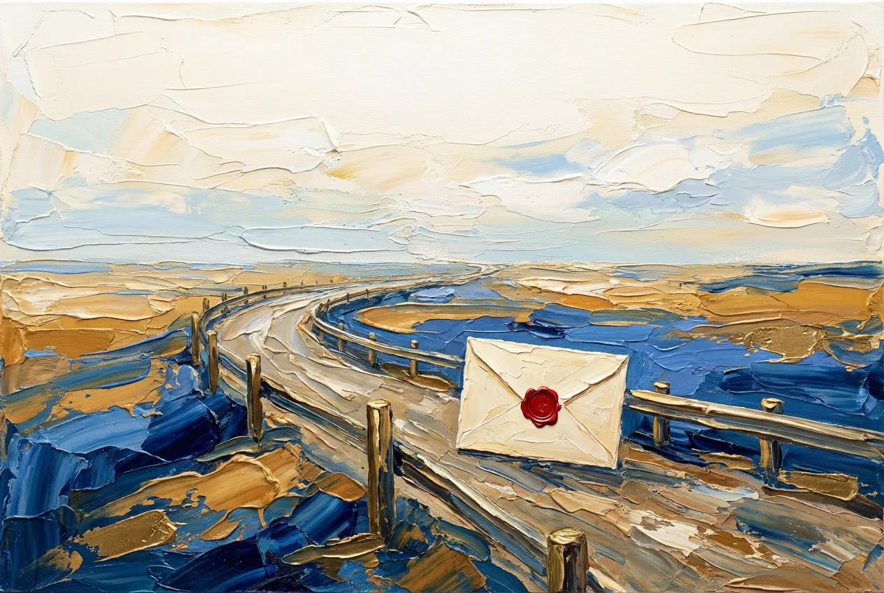 It travels with the file